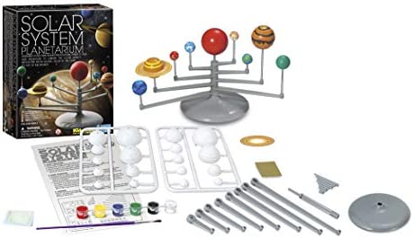 4M Solar System Planetarium - DIY Glow In The Dark Astronomy Planet Model Stem Toys Gift for Kids & Teens, Girls & Boys, Model:3427