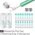 Bebird Ear Cleaner Replacement Tips, 16 Pieces Waterproof Silicone Ear Spoon for Ear Wax Removal Endoscope, BEBIRD Original Ear Cleaner Tips for M9 Pro/X11 Pro/C3 Pro/K10/X17 Pro/T5 (Latest Version)