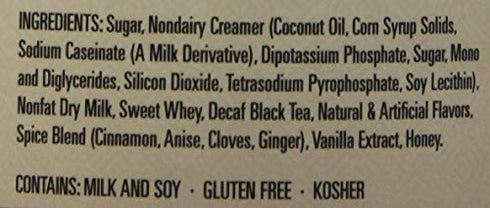 Pacific Chai Decaf Chai Latte, Vanilla, 10 OZ