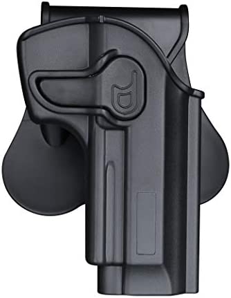 Beretta 92 FS Holsters, OWB Holster for Beretta 92 92FS 96FS M9 / GSG92 / Girsan Regard MC(No Rail) - Index Finger Released | Adjustable Cant | Autolock | Outside Waistband | Lightweight -Right Handed