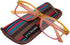 EYEGUARD 4 Pack Reading Glasses for Women Fashion Colorful Gradient Readers