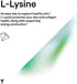 Thorne Lysine - Essential Amino Acid for Skin Health, Energy Production, and Immune Function - 500 mg - 60 Capsules