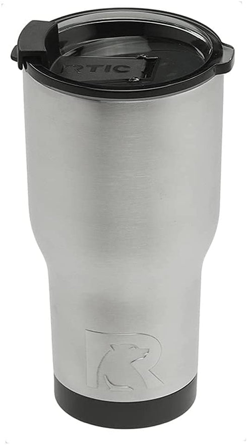RTIC Double Wall Vacuum Insulated Tumbler, 20 oz, Stainless Steel