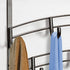 Lynk Over Door 9 Hook Rack Shirt, Belt, Hat, Coat, Towel Organizer, Bronze