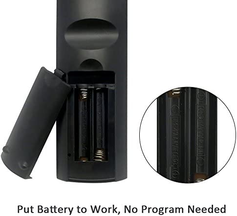 LuckyStar Big Button Universal Remote Control A-TV2, Initial Setting for Lg, Vizio, Sharp, Zenith, Panasonic, Philips, RCA - Put Battery to Work, No Program Needed