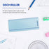 15 x Studyteq Professional Dyslexia Colored Reading Overlays and Rulers + Protective Case | Reading Tracking Rulers for Visual Stress, Dyslexia, Irlens Syndrome, and ADHD