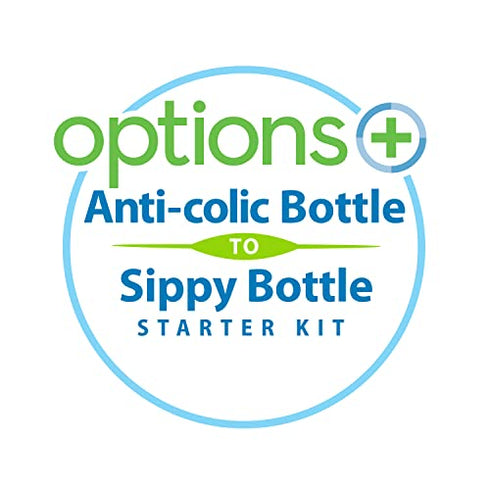 Dr. Brown’s® Milestones™ Options+™ Sippy Spouts, 2-Pack Wide-Neck, Soft 100% Silicone Baby Bottle Sippy Spout, 6m+
