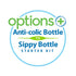Dr. Brown’s® Milestones™ Options+™ Sippy Spouts, 2-Pack Wide-Neck, Soft 100% Silicone Baby Bottle Sippy Spout, 6m+