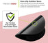 French KOKO Mouse Pad with Wrist Support, Cute & Ergonomic Mousepad Gel Support Desktop Padded Wrist Rest Memory Foam for Easy Mouse Movement Used for Computer, Laptop, Home, Office, School