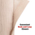 ACE 4 Inch Elastic Bandage with Hook Closure, Beige, No Clips, Great for Leg, Shoulder and More, 1 Count