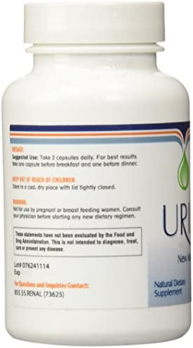 (1) Uriflow Natural Treatment for Kidney Stones - 60 Capsule
