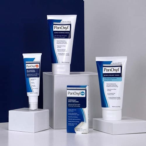 PanOxyl PM Overnight Spot Patches, Advanced Hydrocolloid Healing Technology, Fragrance Free, 40 Count
