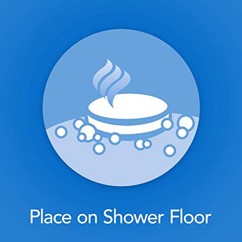 Vicks VapoShower, Shower Tablet, Shower Bomb, Aromatherapy Vapors, Eucaplytus & Menthol, Soothing Non-medicated Vapor Steam, 3ct