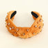 Women Knotted Jeweled Headband Embellished Top Hairband ladies Twist Hair accessories for Girls