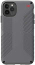 Speck Products Presidio2 Grip Case, Compatible with iPhone 11 PRO Max, Graphite Grey/Cathedral Grey/Black/Blood Red