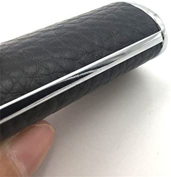 Lucklybestseller 2PCS Set Metal Leather Lighter Case Cover Holder for BIC Full Size Lighter J6