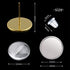 Aylifu Earring Cabochon Settings,Include 40pcs 12mm Stud Earring Cabochon Post Cup Blank Earring Bezel with 40pcs Glass Dome Cabochons and 40pcs Clear Earring Backs for Jewellery Making
