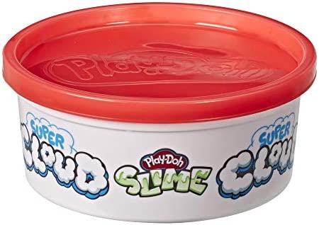 Play-Doh Super Cloud Single Can of Red Fluffy Slime Compound for Kids 3 Years & Up