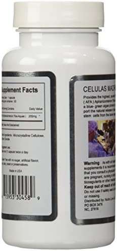 Celulas Madres (AFA) Aphanizomenon flos-Aquae Stem Cell Enhancer + 1 Free Bottle!