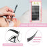 Classic Eyelash Extensions C-0.15-8-15MIX Classic Lash Extensions .07 Individual Lash Extensions D Curl Handmade Classic Lashes (C-0.15,8-15MIX)