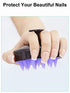 Hair Shampoo Brush, HEETA Scalp Care Hair Brush with Soft Silicone Scalp Massager (Black)