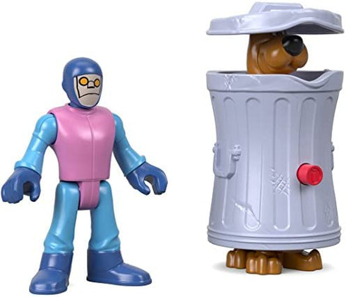 Fisher-Price Imaginext Scooby-Doo Hiding Scooby & Funland Robot - Figures, Multi Color