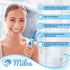Milos Electric Toothbrush Replacement Heads for Kids Oral B Compatible Pack of 8, Extra Soft Bristles, Fits for Electric Braun brush heads, refill for Vitality Precision Sensitive White, Clean Triumph