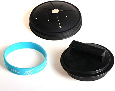 WASTE KING Moen 1025 AMC Kitchen Products EZ Mount Garbage Disposal Stopper and Splash Guard, Black