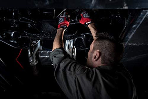 Grease Monkey Pro Fingerless RhinoFlex Mechanic Gloves