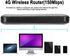 4G LTE Mobile Hotspot Device,WiFi Box-high Speed-2100Mah-can Connect up to 10 Users-USB Charging Portable 4G Router,Suitable for Mobile Phones,Laptops,etc.(T1)