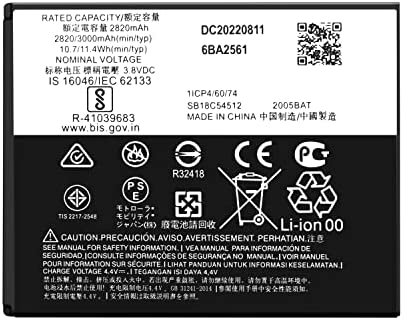 for Moto E6 Battery, Replacement Battery KE40 for Motorola Moto E6 XT2005 XT2005-3 XT2005-4 XT2005-1 Battery KE40
