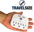 Cruise Power Strip No Surge Protector with USB Outlets - Ship Approved (Non Surge Protection) Cruise Essentials