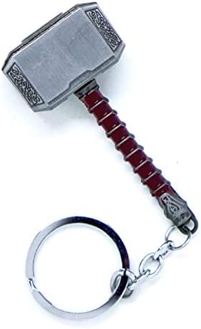 365Home 2-Pack Hammer Keychain and Axe Keychain, Cool Gifts for Men, Husband, Boyfriend