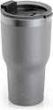 RTIC Tumbler with Splash Proof Lid, 20 oz, Graphite, Insulated Travel Stainless Steel Coffee Mug, Sweat Proof, Keeps Hot & Cold Longer