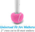 Pre-Cut Walker Glide Balls - 15 Colors & Styles (Pink)