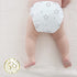 SmartNappy Cotton Muslin by Amazing Baby, NextGen Hybrid Cloth Diaper Cover + 1 Bi-fold Reusable Insert + 1 Reusable Booster, Stargazer, Gray, Size 1, 5-10 lbs