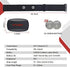 FITCENT Heart Rate Monitor Chest Strap, Bluetooth ANT+ HR Sensor for Peloton Polar Wahoo Zwift DDP Yoga Map My Ride Garmin Sports Watches