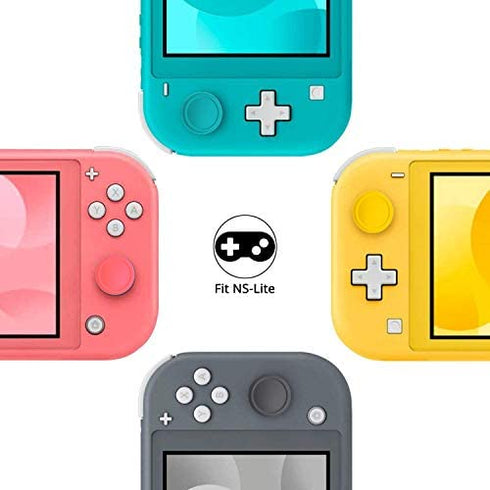 Ferkurn Joystick Replacement Cap Thumb Grip Compatible with Switch Joy-con Switch OLED& Switch Lite, Joycon Grip Button Stick Cover Controller 3D Analog Skin Replacement Part Repair Kit Accessories
