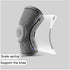 YOUTIFAN 2pcs Knee Brace Compression Sleeve for Knee Pain - Professional Knee Brace, Elastic Knee Wraps Patella Stabilizer with Silicone Gel Spring Support,Knee Support