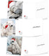 The Best Card Company Variety Pack of 10 Christmas Greeting Cards with Envelopes, Humor Holiday Assortment for Men and Women (10 Designs, 1 Each) - Bear Hugs AM6327XSG-B1x10