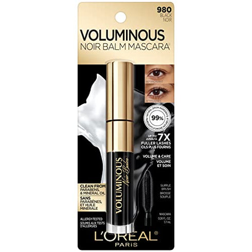 L'Oreal Paris Voluminous Noir Balm Volumizing Mascara, Black