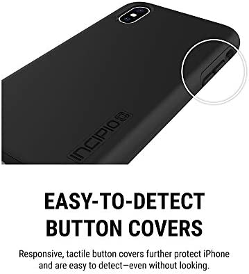 Incipio DualPro Case iPhone Xs (5.8") & iPhone X Case Hybrid Shock Absorbing Drop Protection - Black