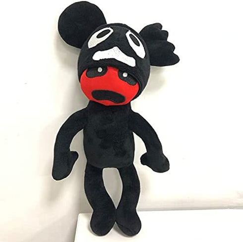 Cartoon Mouse Plush, Black Mouse Cartoon Plush Toy, The Best Gift for Halloween and Christmas for Children and Friends