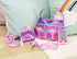 Play Circle by Battat – Princess Purse Style Set – Pretend Play Multicolor Handbag and Fashion Accessories – Toy Makeup, Keys, Lipstick, Credit Card, Phone, and More for Kids Ages 3 and Up (8 pieces)
