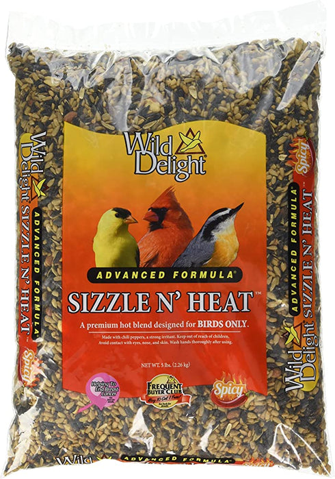 Wild Delight Sizzle N' Heat Bird Food, 5 lb