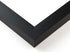 Country Art House Heart & Love Picture Frame - Black Wood Frame with Heart Shaped Double Mat for 4x6 Photo