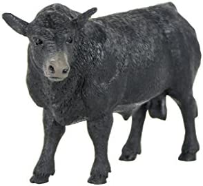 Big Country Toys Cow Angus Bull 1:20 Scale