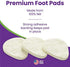 Metatarsal Felt Foot Pad - 1/4" Thick - 6 Pairs (12 Pieces)