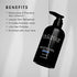 Pacinos Shave Gel - Clear Cooling Gel with Aloe Vera, Prevents Skin Irritation & Moisturizes, All Hair Types, 8 fl. oz.