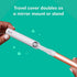 Quip Adult Electric Toothbrush - Sonic Toothbrush with Travel Cover & Mirror Mount, Soft Bristles, Timer, and Metal Handle - Copper
